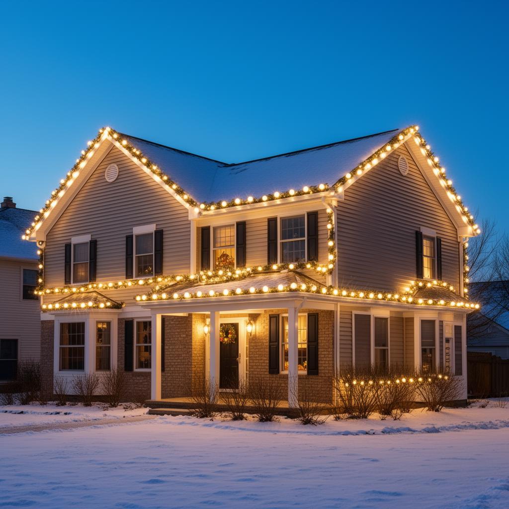 Christmas Light Install